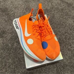 Nike Off White Zoom Fly Mercurial size 9.5